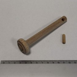 Lenkstange mit Lenkrad